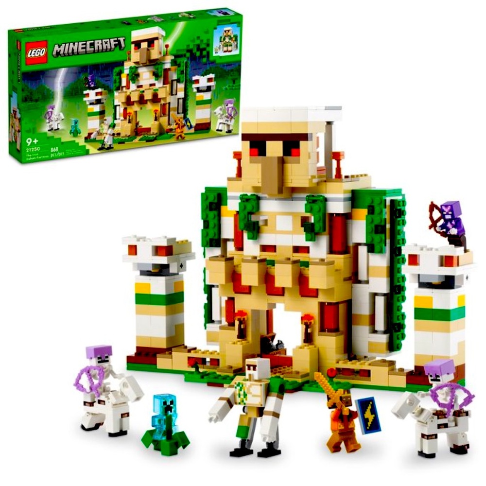 New - LEGO Minecraft The Iron Golem
Fortress Minecraft Toy 21250